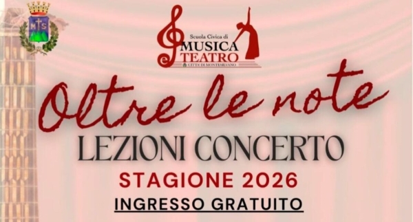 "Oltre le note", a Montesilvano il 28 febbraio l'ultimo appuntamento della rassegna